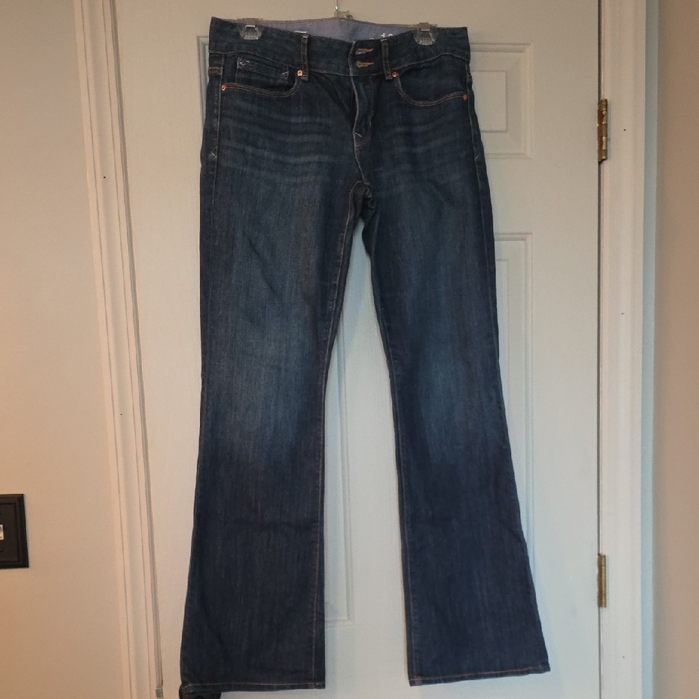 GAP Dark Blue Flare Jeans for Women
